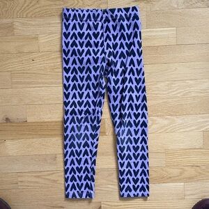 Primary Purple and Navy Cozy Leggings